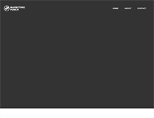 Tablet Screenshot of marketingpunch.co.uk